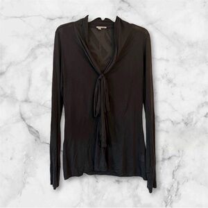 Clearance ✨Women’s Halogen Dark Grey Blouse Size L